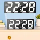 LED Digital Alarm Clock Suitable for Bedrooms with Stylish Design Features