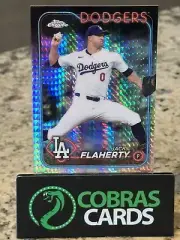 2024 Topps Chrome Jack Flaherty Hyper Prism Refractor #56