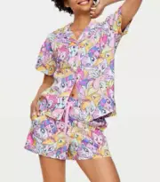 NEW PETER ALEXANDER MY LITTLE PONY SHORTIE PJ SET WOMENS XS RRP$129