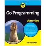 GO PROGRAMMING LANGUAGE FOR DUMMIES