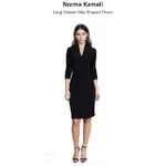 NORMA KAMALI 黑色經典洋裝