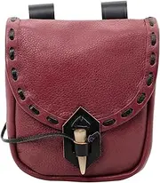 [Mythrojan] Medieval Leather Pouch Accessory Renaissance Bag
