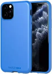 NEW iPhone 11 PRO MAX - Tech21 Studio Colour Mobile Phone Case - Cornflour Blue
