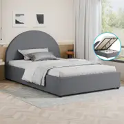 ALFORDSON Bed Frame Gas Lift Base King Single
