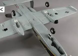 《TS同心模型》A-10 /A10疣豬攻擊機 可收腳 閃電塗裝 雙發64mm導風扇空機 (EPO)