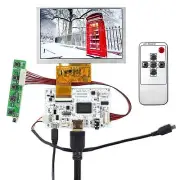 HD LCD Controller Board With 4.3" 480x272 LCD Screen For Raspberry Pi