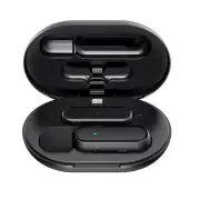 HCZ K61 Wireless Lavalier Microphone for iPhone iPad with Charging Case