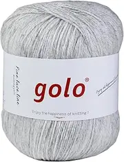 [golo] Merino Wool for Knitting Wool Yarn for Socks Warm Soft Lightweight Cashmere Yarn for Crocheting