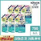 在飛比找遠傳friDay購物優惠-【日本獅王 LION】NANOX 奈米樂超濃縮抗菌洗衣精補充