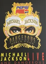 Michael Jackson 1993 Australia Tour Flyer CANCELLED A4 High Quality Reproduction