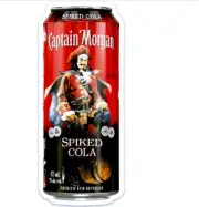 CAPTAIN MORGAN SPIKED COLA CAN MAGNET FOR FRIDGE, MAN CAVE (52 mm x125 mm)
