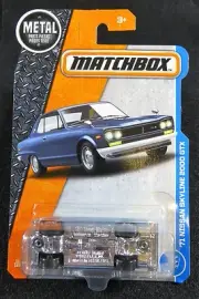 2017 Matchbox '71 Nissan Skyline 2000 GTX Card #11 Error MB-8