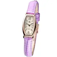 在飛比找Yahoo奇摩購物中心優惠-Rosemont 玫瑰皇后 18K金時尚錶-紫/14mm