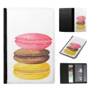 PASSPORT ITINERARY ORGANIZER|WATERCOLOR MACARON STACKED