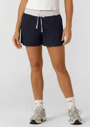 [Lorna Jane] Flashdance Original Shorts in Blue, Size - Large L Midnight Blue
