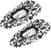 TOVINANNA Lightweight Hair Mask Cap 2 Pack Self Heating Bath Cap Headwear for Hair Coloring Spa and Dry Shampoo