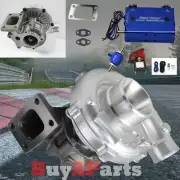 Upgrade Racing T3/t4 Turbocharger + Blue Dual Stage 30 PSI Boost Controller (for: Mitsubishi)