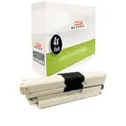 4x MWT Cartridge Black for OKI MC-351-DN C-531-DN C-510-DN C-511-DN C-330-DN