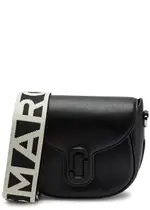 Marc Jacobs The J Marc Saddle Small Leather Cross-body bag - Black ONE SIZE