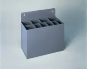 Durham 381-95, 10 Compartment Key Stock Rack, 12.25"W x 12"H x 6.25"D