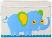 Foldable Animal Cube Storage Bin Fabric Toy Box/chest/organizer Kids ELEPHANT