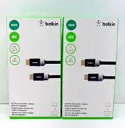 Belkin 16ft Triple Shielded HDMI with Ethernet Cable Black high speed 4K 18Gbps