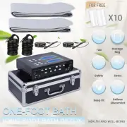 2025 Upgrade Dual User Ionic Foot Bath Detox Machine Spa Cleanse System w/ Liner