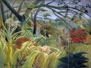 Art Wildlife Landscape Forest Ceramic Mural Backsplash Bath Tile #2273