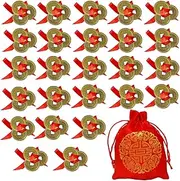 Chinese Coins feng shui Good Luck Coins Three Emperors Wealth and Talismans (25PCS)