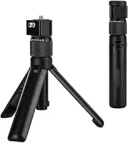 Bullet Time Handle Tripod Multi-Functional Tabletop Fold Tripod for Insta 360 X4 X3, Compatible with RS, GO 2, ONE X2, ONE R, XICEN ONE X ONE RS Gopro Go pro Hero 11 10 9 5 4 3 Camera Accessories