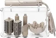 [GENCAM] GEMCAM Desktop Storage Holder for Shark Flex Style HD430/HD440, Acrylic Organizer Compatible with Dyson Airwrap/Shark FlexStyle, Flex Style Holder for Home Bathroom and Hairsalon