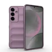 For Samsung Galaxy S25+ Plus Case, Wavy Shielding Cover, Purple