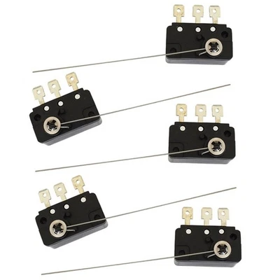 Long Hinge Microswitch Arcade Change-Coin Acceptor Selector Micro Switch 4.8mm