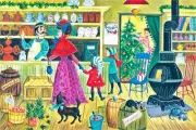 Christmas Shopping (50 Piece MINI Christmas Wooden Puzzle)