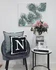 handmade textured art Green Tonal Feature Piece Homewares One Off Unique Piece