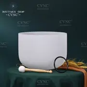 CVNC Perfect Pitch 432Hz 10" A Third Eye Chakra Crystal Singing Bowl Sound Heal