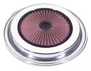 K&N 66-1201 Suits Gm 1968-95 Various X-Stream Top Lid 15-3/8 Chrome