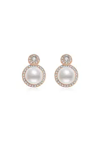 在飛比找ZALORA購物網優惠-Elegant Freshwater Pearl Earri