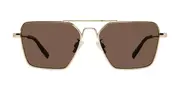 Privé Revaux MIX UP/S Polarized J5G/SP Men's Sunglasses Gold Size 56