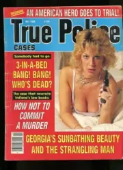 MAG: TRUE POLICE CASES-10/1988-SUNBATHING BEAUTY-PREPPIE MURDER-SNATCH MURDER VG