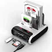 Wavlink USB 3.0 to SATA Dual Bay Hard Drive Docking 2.5” & 3.5” SATA HDD/SSD