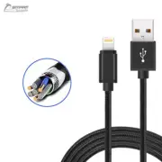 1M-3M Fiber USB Data Sync Charger Cable For iPhone Xs Max iPhone XR iPhone 10