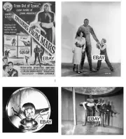 INVADERS FROM MARS 1953 MOVIE PHOTO LOT #1 (4) SCI-FI WILLIAM CAMERON MENZIES