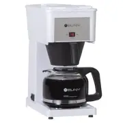 GRW Velocity Brew 10-Cup Home Coffee Brewer, White