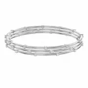 SWAROVSKI CRYSTAL MOONSUN BANGLE STONES CRY SIZE MEDIUM 5508875.NEW IN BOX.