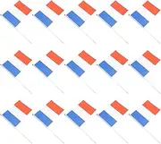 DECHOUS 50Pcs Handheld Cheering Hand Waving Flags, Mini Hand Held Small Flags Handheld Football Match Flags Small Flags Decor for Festival Events Celebration,Themed Party,Sports Clubs