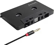 Car Cassette to AUX Adapter, 3.5mm Tape Player Cassette AUX Adapter for Stereo RV with Stereo Audio