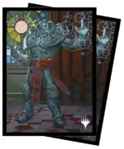 100 x ULTRA PRO MTG Dominaria United Deck Protector Sleeves Karn V3