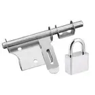 Simplified Installation of Heavy Duty Gate Latch in Modern Design Style