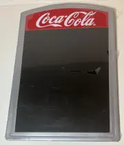 Coca Cola Chalk Black Board Sign Wall Hanging Man Cave Bar Diner Cafe
